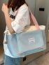 Travel Fitness Bag, Luggage Bag, Women Short Distance Travel Bag, Portable Fashionable Bag