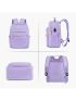 Mini Backpack for Women, Waterproof Stylish Daypack Purse Shoulder Bag with USB Charging Port, Lightweight Small Casual Daily Travel Backpack Ladies Gift for Work College, 2pcs Sets, Black