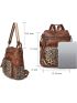 Leather Backpack Purse for Women Fashion Tassel Ladies Shoulder Bags Designer Large Backpack Travel Bag