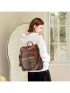 Leather Backpack Purse for Women Fashion Tassel Ladies Shoulder Bags Designer Large Backpack Travel Bag