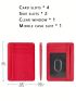 Travel Minimalist Slim Front Pocket Wallet, Rfid Blocking Credit Card Holder