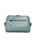 Crocodile Embossed Crossbody Bag Genuine Leather