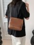 2023 New Bucket Bag Studded Decor Chain Shoulder Bag Crossbody Bag Women's Bag