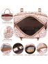 3pcs Bag Set Travel Bag Square Bag Storage Bag Leopard Pattern High-capacity For Outdoor Travel