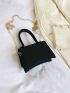 Mini Novelty Bag Black Fashion Chain Flap