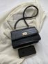 New Ladies Baguette Bag Female Fashion Crocodile Pattern Shoulder Bag