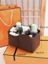 Simple Casual Large Capacity Solid Color Liner Storage Bag