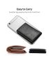 Carbon Fiber Card Holder Wallet Men Brand RFID Black Magic Tri-fold Slim Mini Wallet Small Money Bag Male Purse