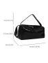 Retro Style Crossbody Bag, Large Capacity Hobo Bag, Simple Shoulder Bag For Travel