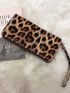 Leopard Pattern Long Wallet PU Fashionable