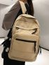 Medium Classic Backpack Casual Style With Bag Charm