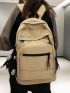 Medium Classic Backpack Casual Style With Bag Charm