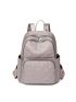 Women's Backpack 2023 New Fashion Fashion Medium Khaki