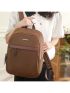 Women's Backpack 2023 New Fashion Fashion Medium Brown