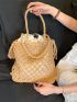 Fashion Straw Bag Women's Bag Shoulder Bag Casual Bag