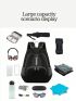 Lightweight Packable Backpack Foldable Ultralight Outdoor Folding Backpack