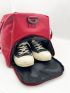 Travel Duffle Bag With Shoes Compartment Overnight Bag