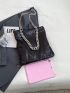 Fashionable Large Capacity Sequin Thick Chain Single Shoulder Crossbody Bag