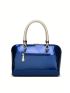 New Women's Bag Fashion Classic Square Bag Double Handle