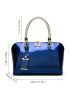 New Women's Bag Fashion Classic Square Bag Double Handle