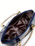 New Women's Bag Fashion Classic Square Bag Double Handle