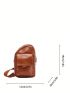 Minimalist Sling Bag Mini Brown For Daily