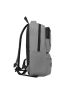 Two Tone Laptop Backpack Zipper Adjustable Strap Casual