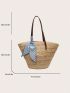 Women Fashion Straw Bag For Beach