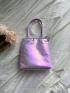 Fashion Trend Sweet Lady Shoulder Bag Solid For Women