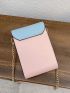 Mini Women's Fashion Crossbody Bag Colorblock