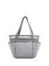 High Capacity Women Mesh Transparent Bag Double-Layer Heat Preservation Large Picnic Beach Bag