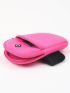 1pc Pink Polyester Running Arm Bag