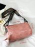 Small Square Bag With Zipper & Adjustable Strap