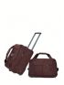 Women Trolley Bag Travel Luggage Bag With Wheel Waterproof Nylon Duffel Carry On Hand Wheeled Bag