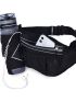 PACEARTH Hydration Running Water Bottle Belt, 7-Pocket Running Fanny Pack with Water Bottle Holder for Men Women Reflective Running Belt for Men Women - Fit All Phones(Bottle Not Included)