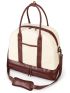 Travel Bag Weekender Bag Canvas Duffle Bag with Shoe Compartment Durable Foldable Tote Easy to Carry Versatile